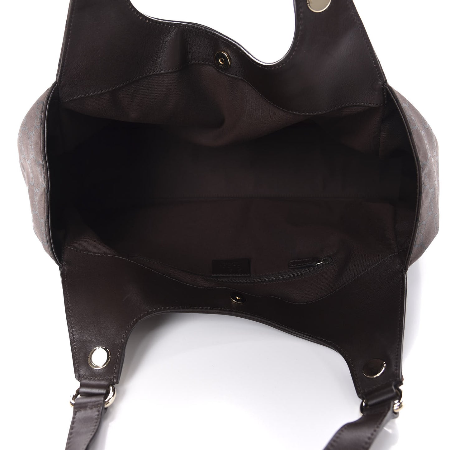 Monogram Charmy Shoulder Bag Brown