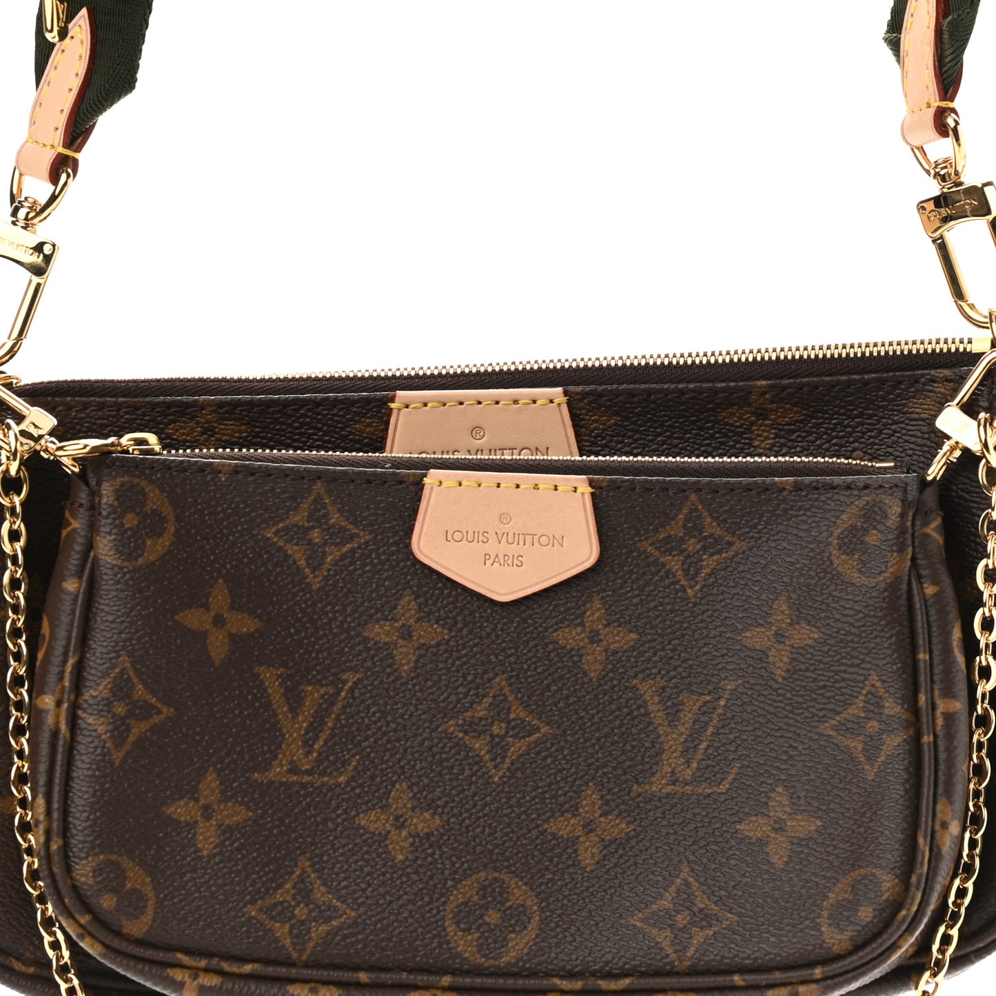 Monogram Multi Pochette Accessories Kaki