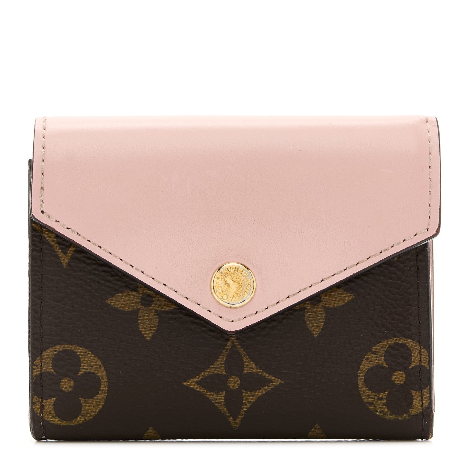 Louis Vuitton Monogram Zoe Wallet Rose Ballerine 1 of 8