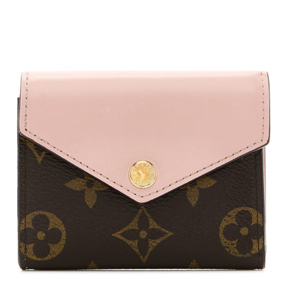 Louis Vuitton Monogram Zoe Wallet Rose Ballerine 1 of 8
