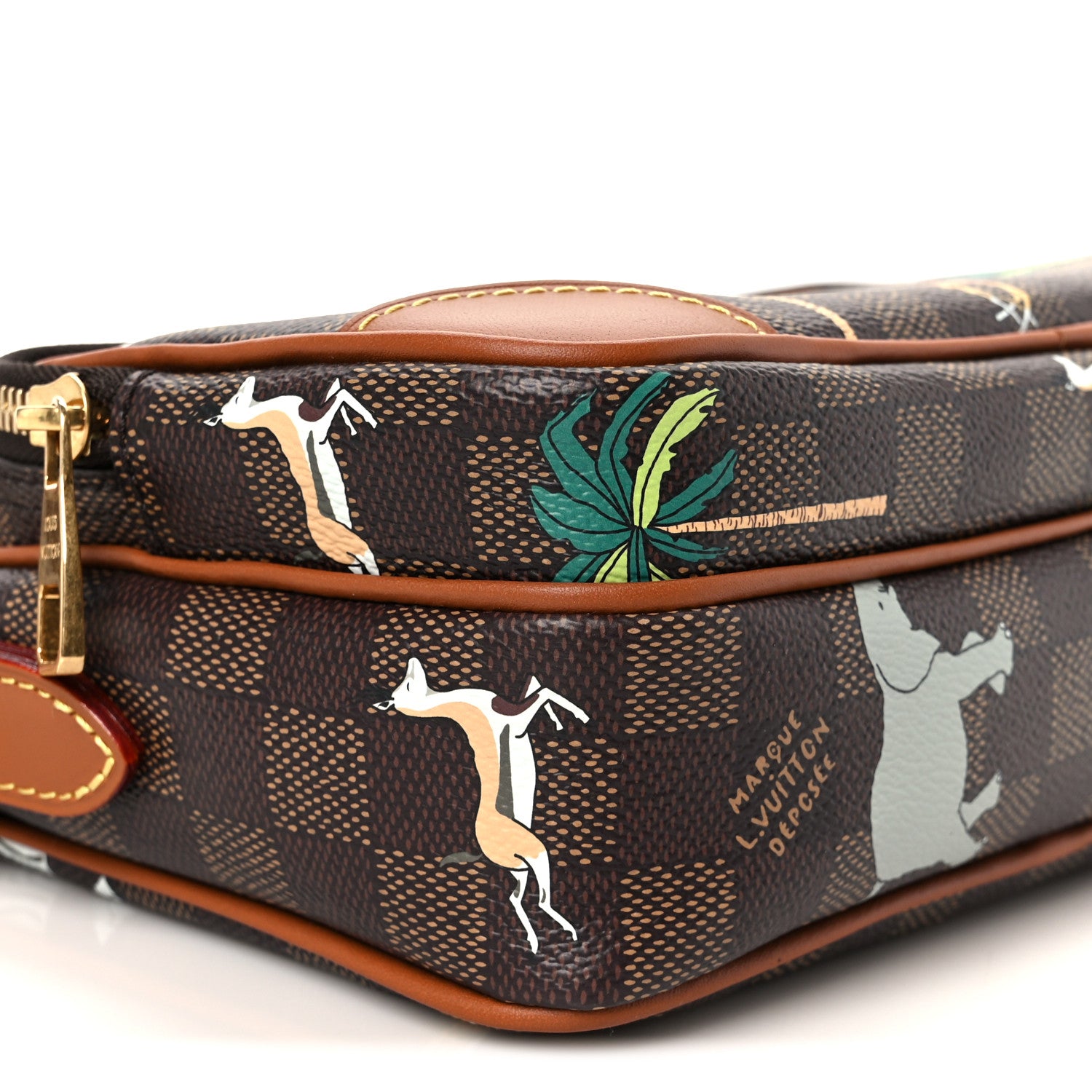 Louis Vuitton X The DARJEELING LIMITED Damier Ebene Nil MM 1816033