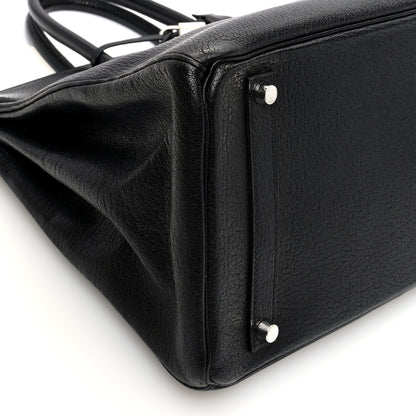 Hermes Chevre de Coromandel Birkin 35 Black 9 of 10