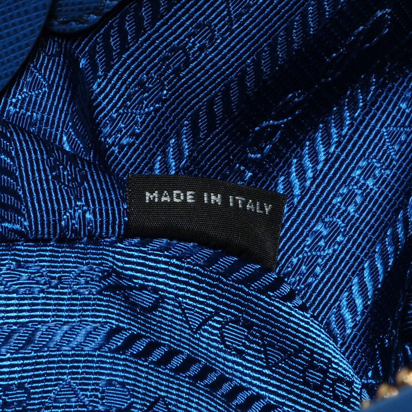 Saffiano Lux Medium Tote Cobalto