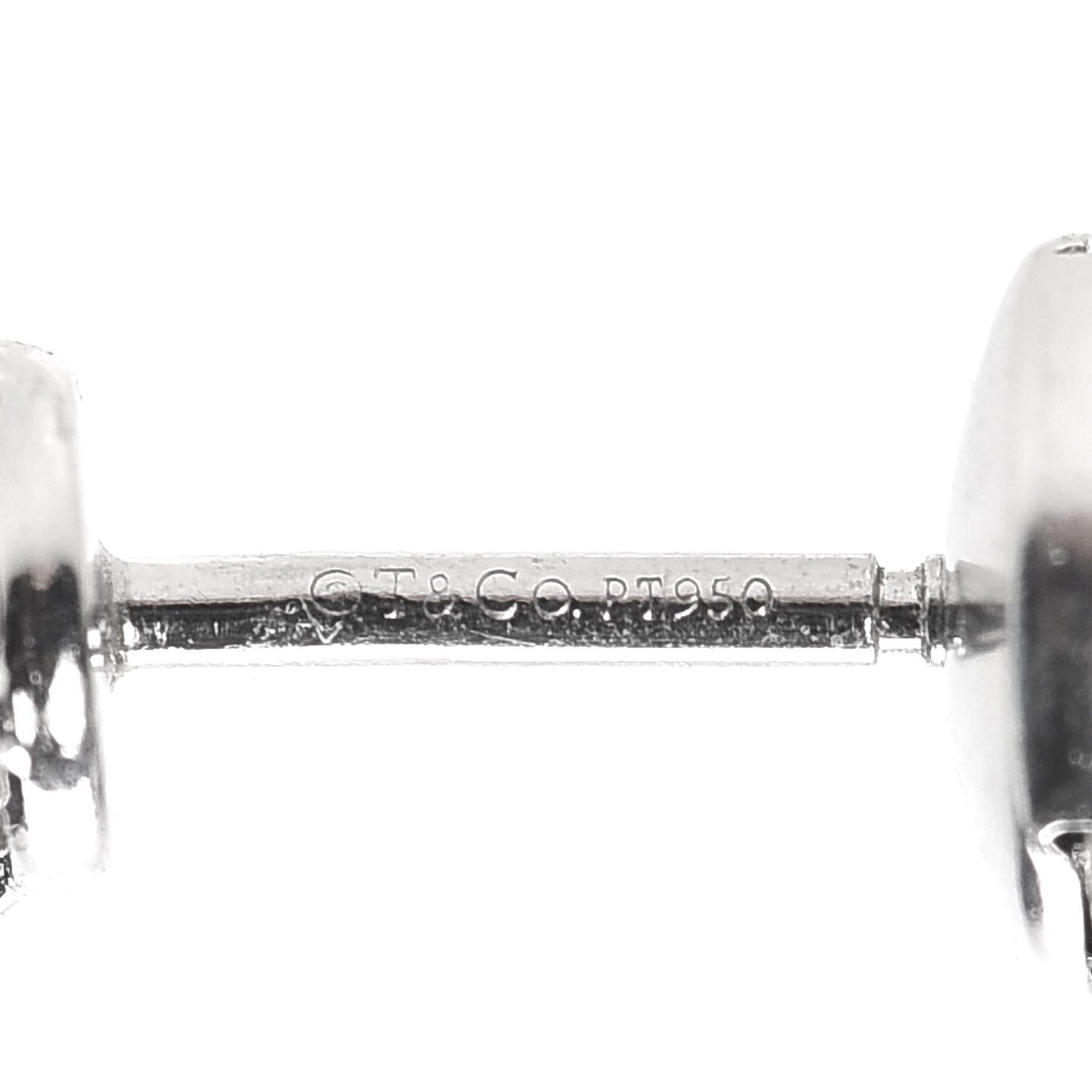 Platinum Diamond 1.10ctw Round Solitaire Earrings