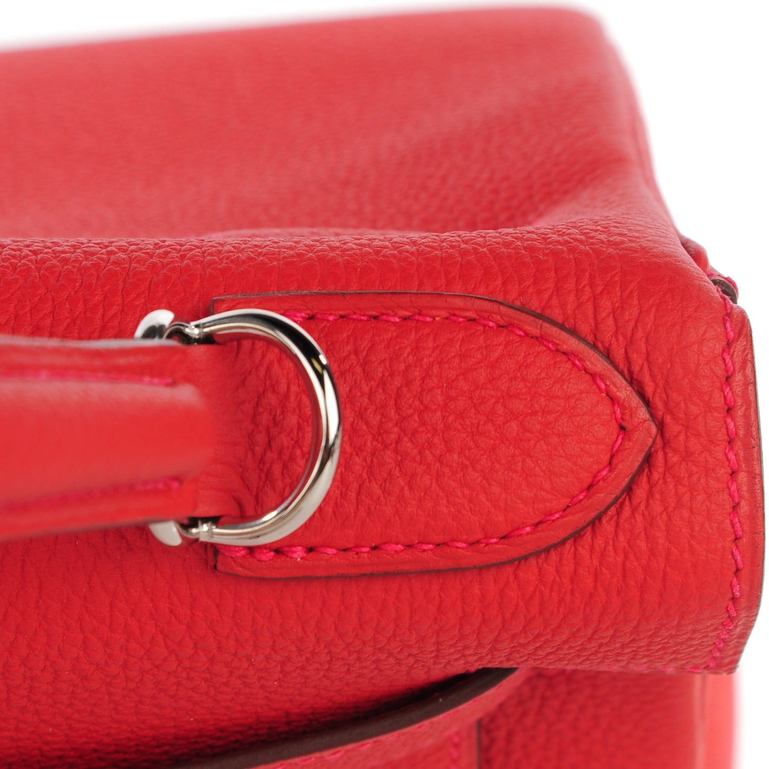 Hermes Togo Kelly Retourne 28 Geranium 19 of 23