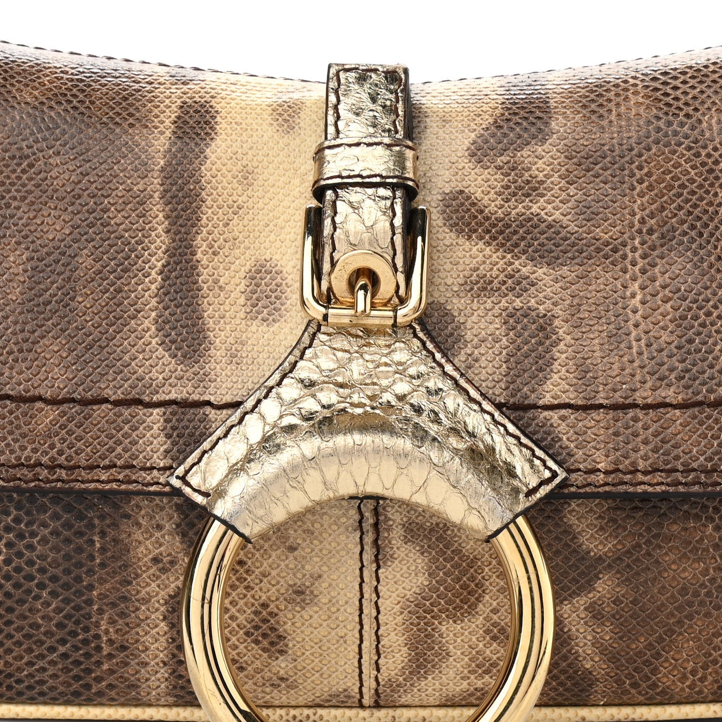 Lizard Small Shoulder Bag