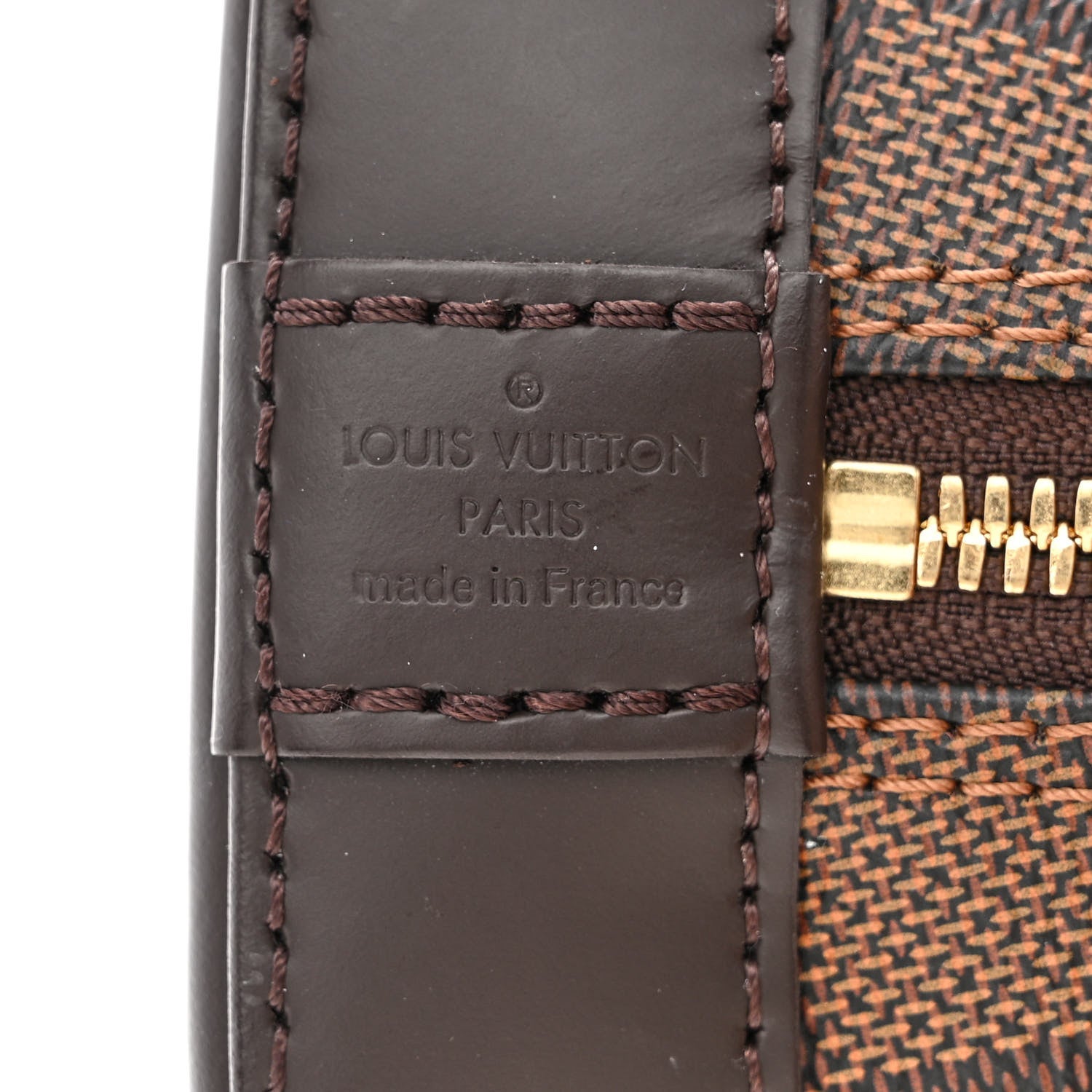 Louis Vuitton Damier Ebene Alma BB 6 of 11