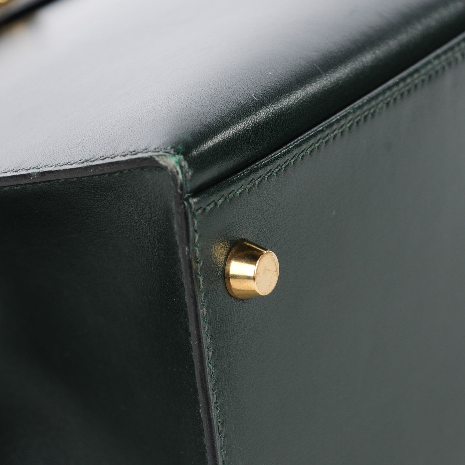 Hermes Box Kelly Sellier 32 Vert Fonce 8 of 28