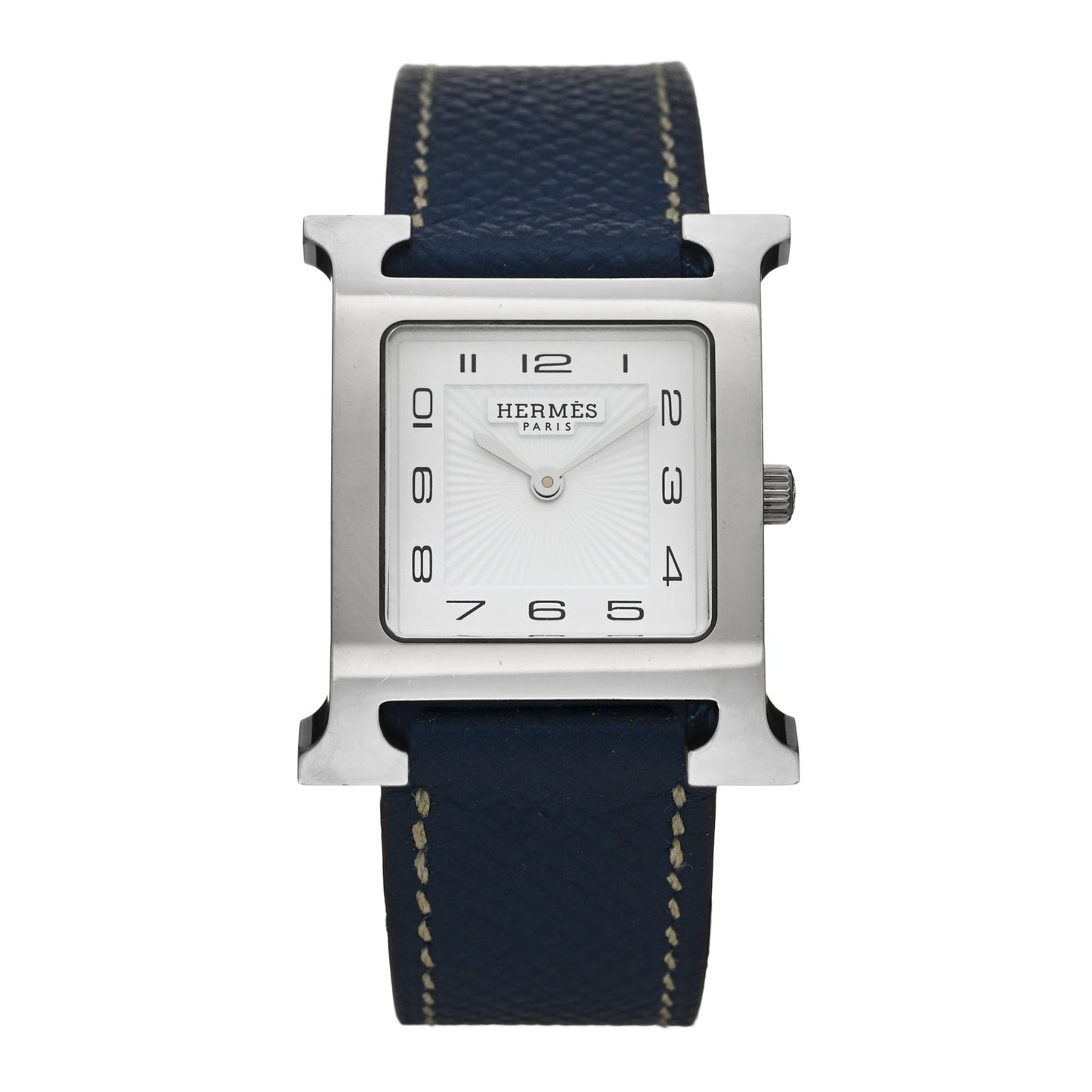 Stainless Steel Epsom 26mm Heure H Hour Quartz Watch Malta
