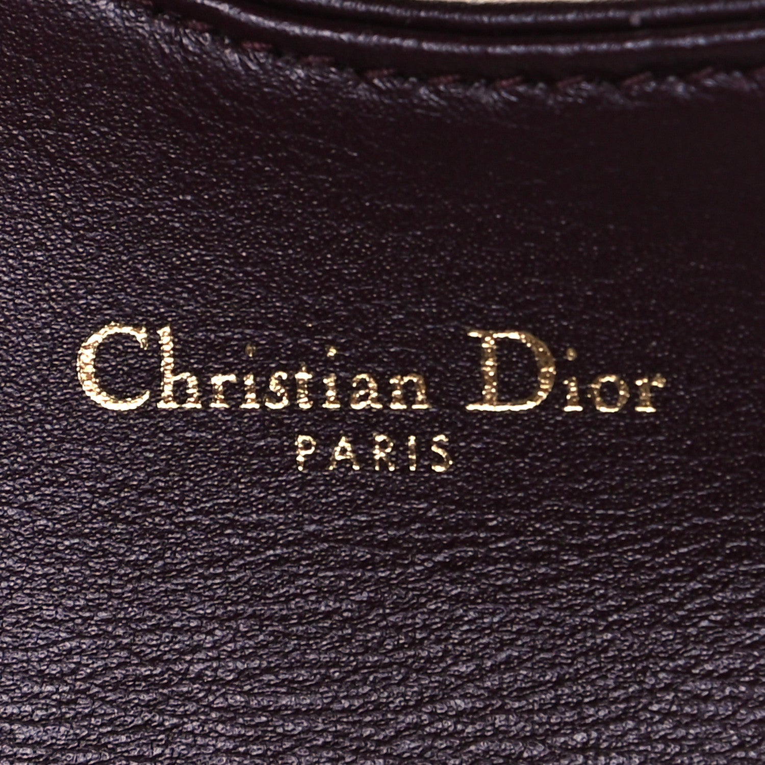 Christian Dior Oblique Saddle Card Holder Bordeaux 7 of 7