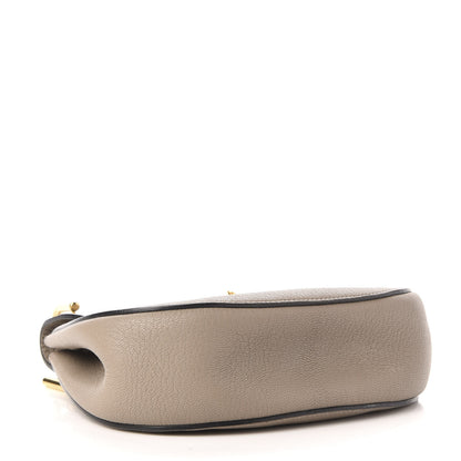 Chloe Grained Lambskin Mini Drew Shoulder Bag Motty Grey 4 of 9