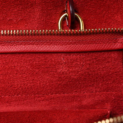 Celine Grained Calfskin Mini Belt Bag Coquelicot 11 of 14
