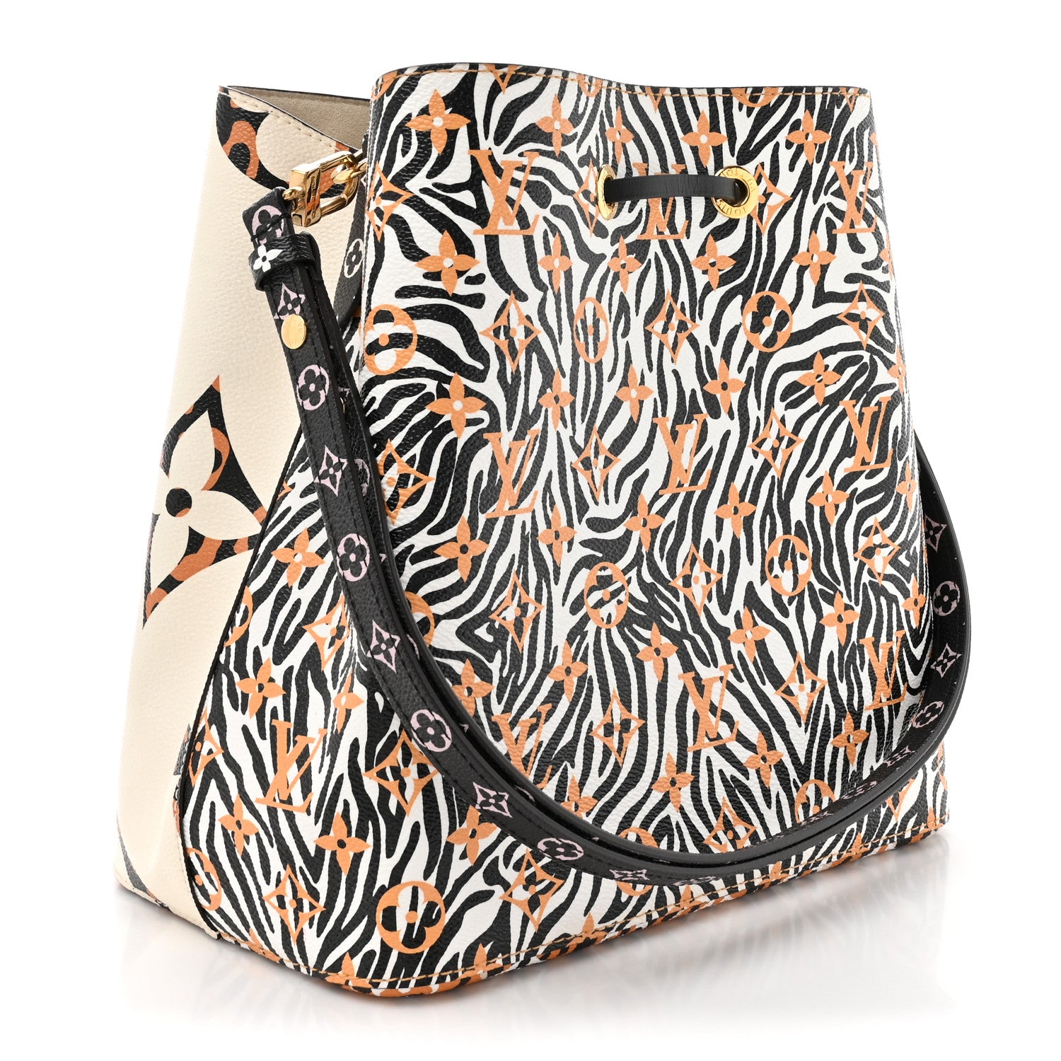 Louis Vuitton Monogram Giant Jungle NeoNoe Ivory 3 of 10