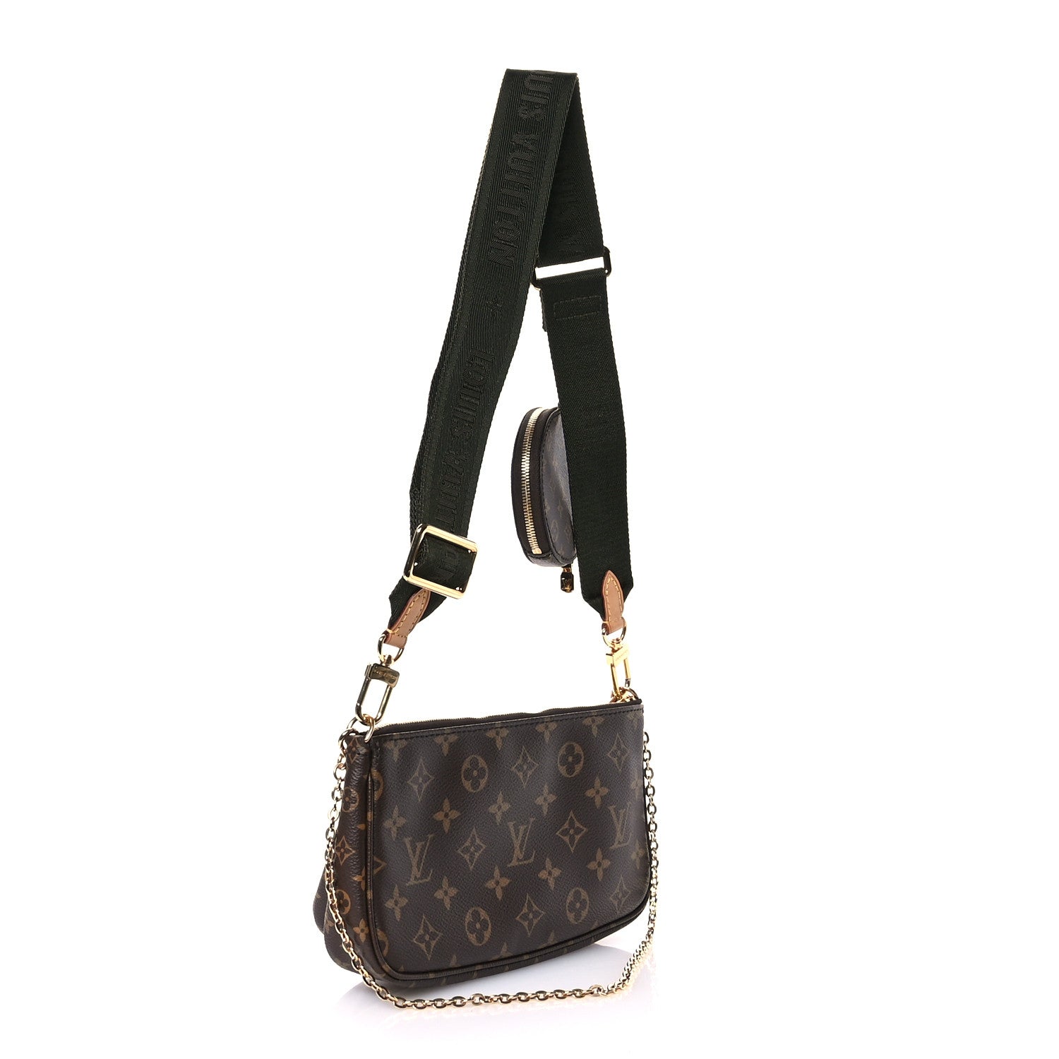 Louis Vuitton Monogram Multi Pochette Accessories Kaki 3 of 9