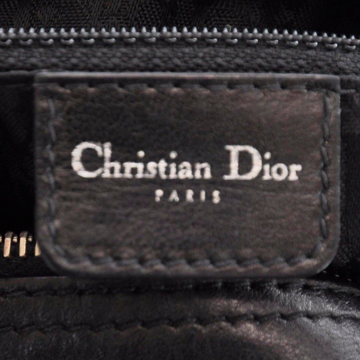 Leather East West Flight Bag Black