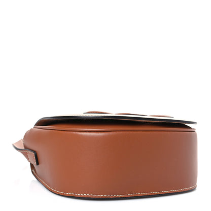 Celine Smooth Calfskin Cuir Triomphe Folco Crossbody Bag Tan 4 of 9
