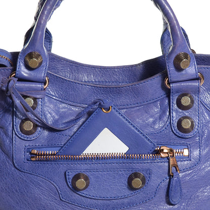Balenciaga Agneau Giant 21 Rose Gold Hardware Velo Bleu Lavande 8 of 12