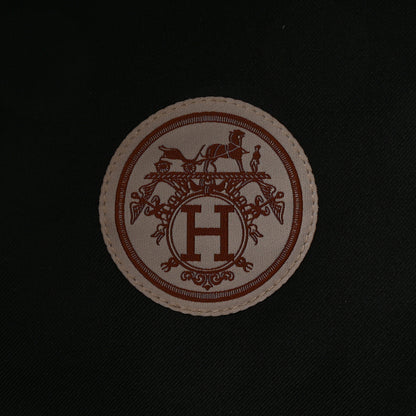 Hermes Cashmere Lambskin Saint-Honore Charms Beret 56 Charbon 8 of 12