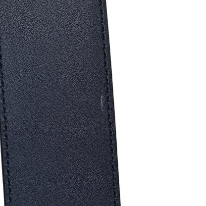 Gucci Guccissima Signature Interlocking G 40mm Belt 85 34 Blue 6 of 6