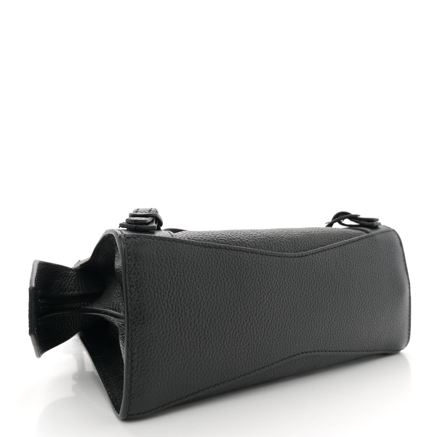 Grained Calfskin Neo Classic Black Hardware Mini City Black