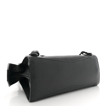 Balenciaga Grained Calfskin Neo Classic Black Hardware Mini City Black 4 of 10
