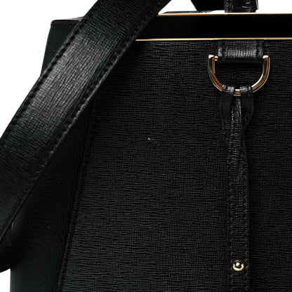 Fendi Vitello Elite Regular 2Jours Tote Black 12 of 16