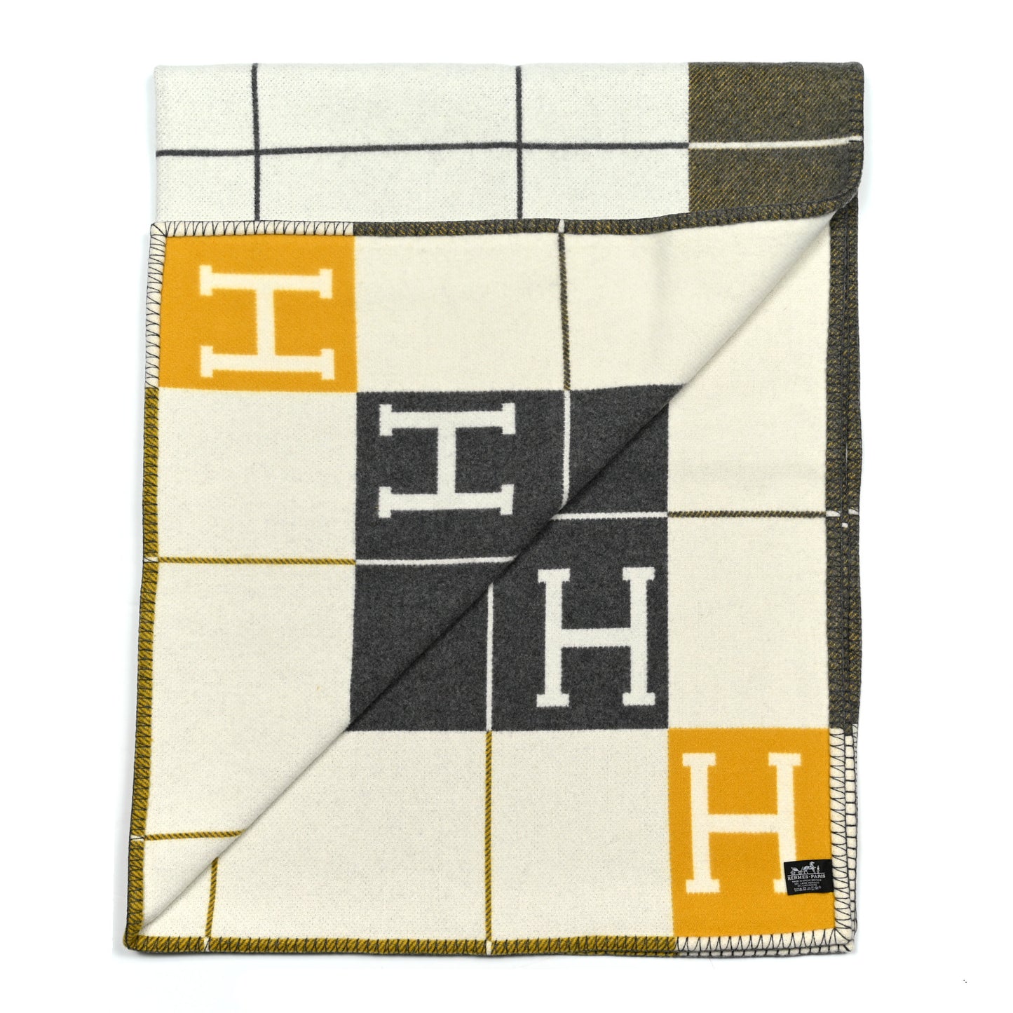 Wool Cashmere Avalon III Blanket Gris Soleil