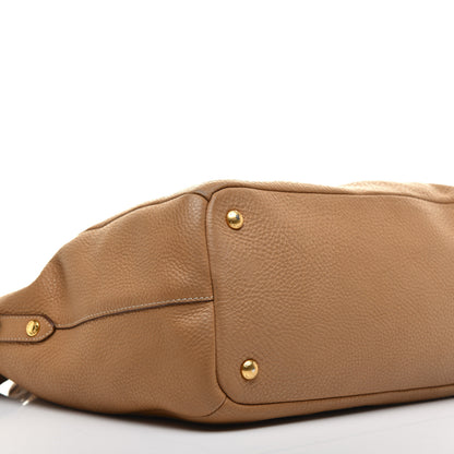 Prada Vitello Daino Shopping Tote Sughero 7 of 8