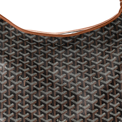 Goyard Goyardine Boheme Hobo Black Gold 8 of 10