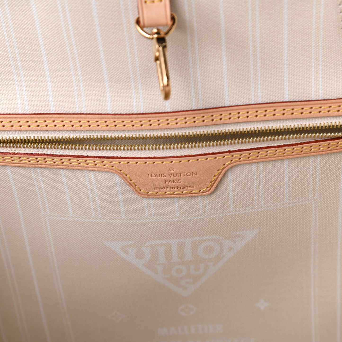 Monogram Giant By The Pool Neverfull MM Blue
