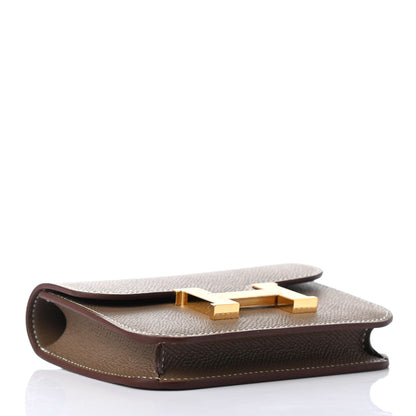 Hermes Epsom Constance Slim Wallet Etoupe 4 of 5