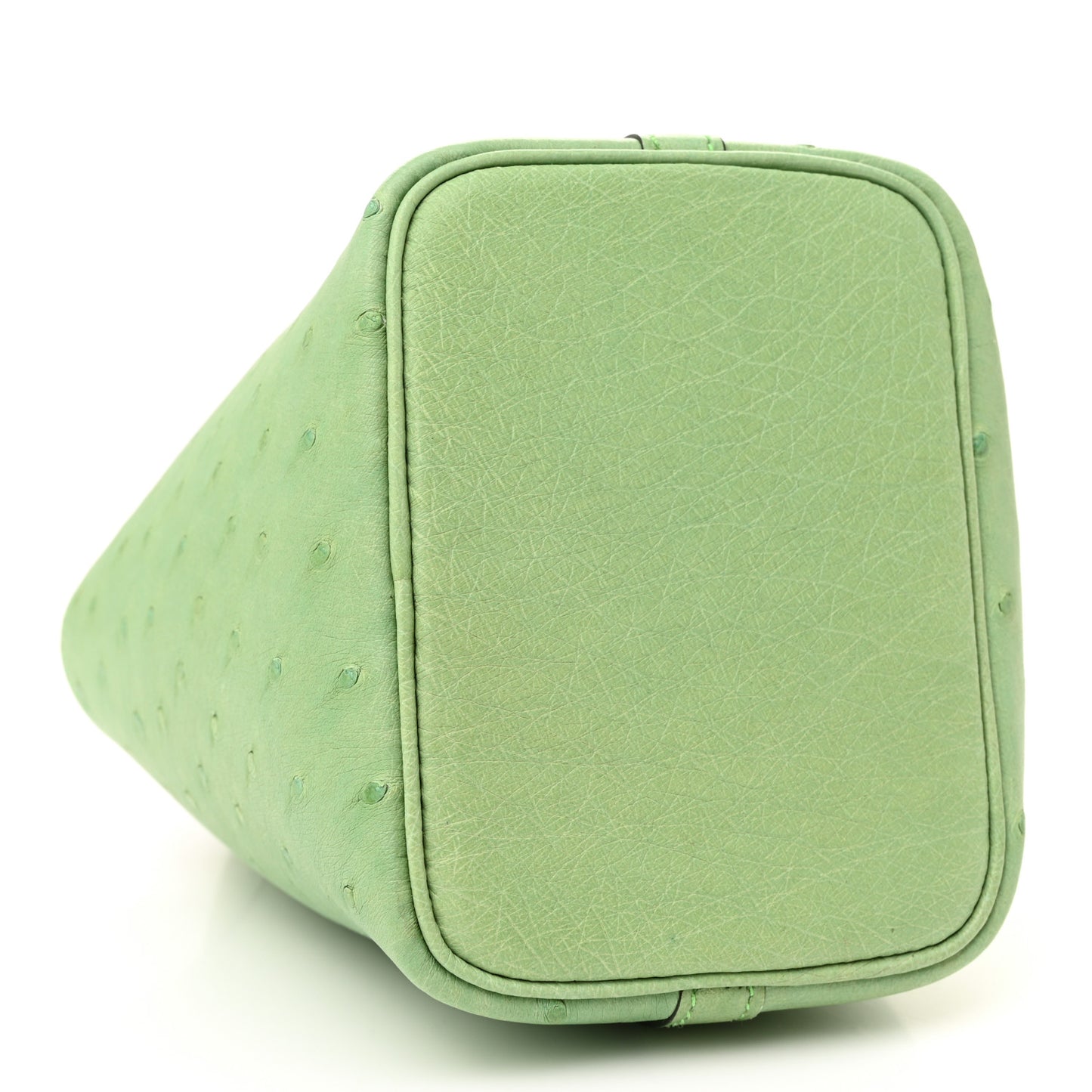 Ostrich Micro Picotin Lock Vert Criquet