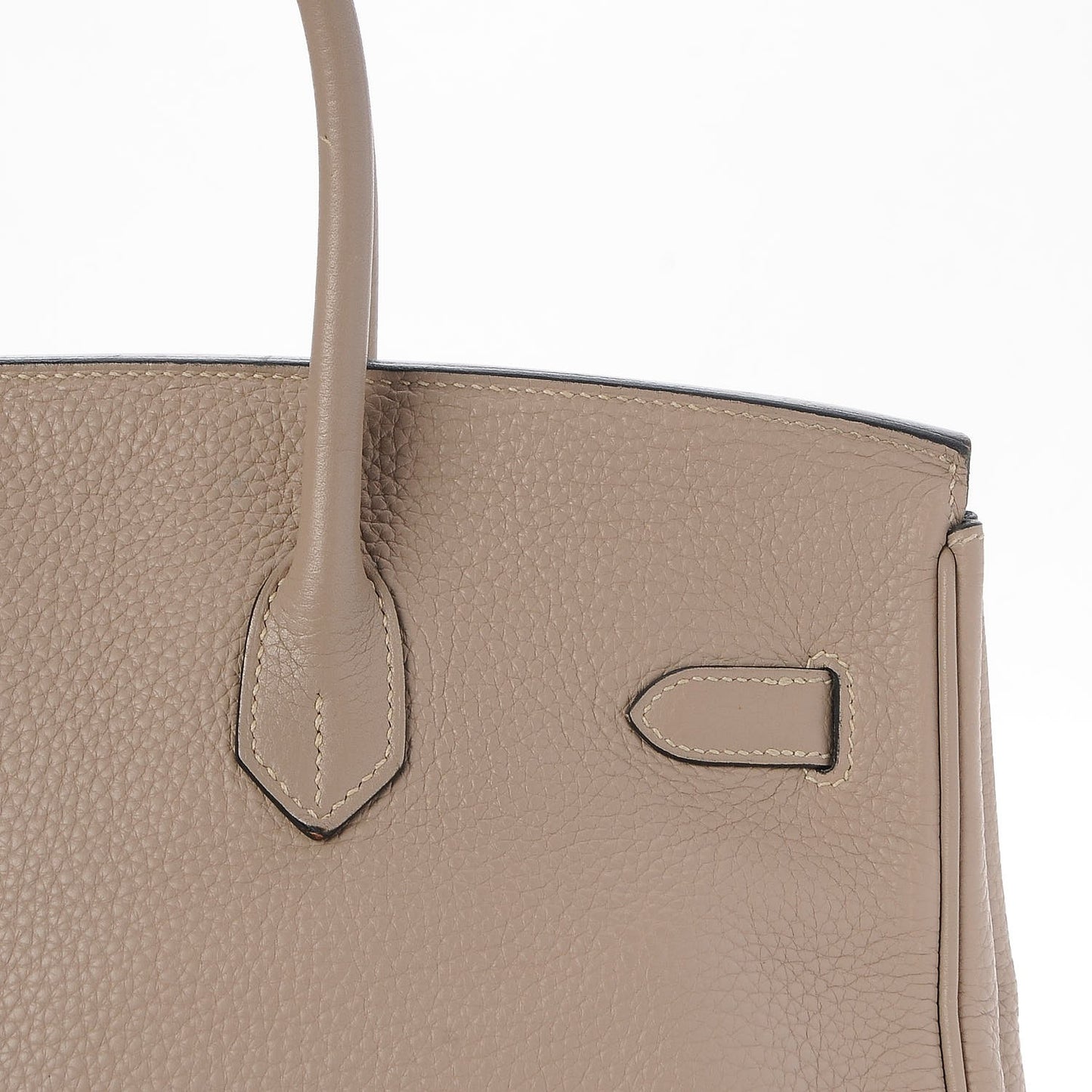 Taurillon Clemence Birkin 35 Gris Tourterelle