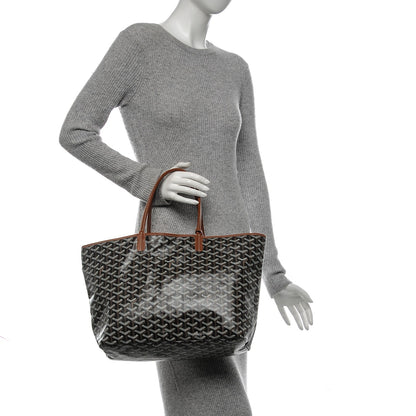 Goyard Goyardine Saint Louis PM Black Gold 2 of 7