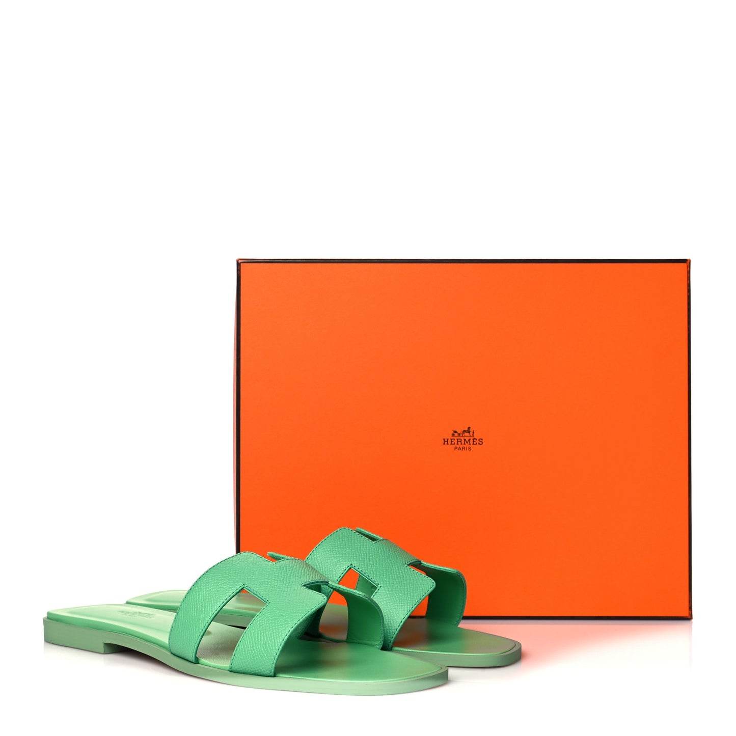 Epsom Oran Sandals 40.5 Vert Pomme