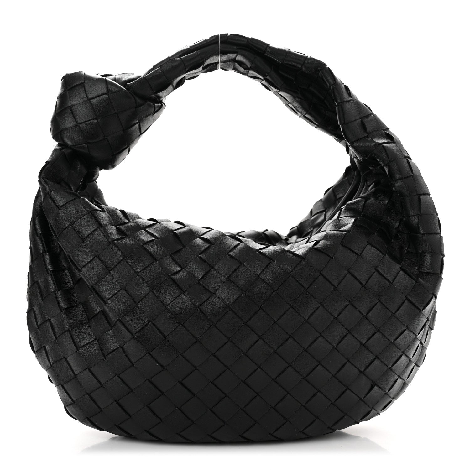 Bottega Veneta Nappa Intrecciato Teen Jodie Hobo Black 1 of 10