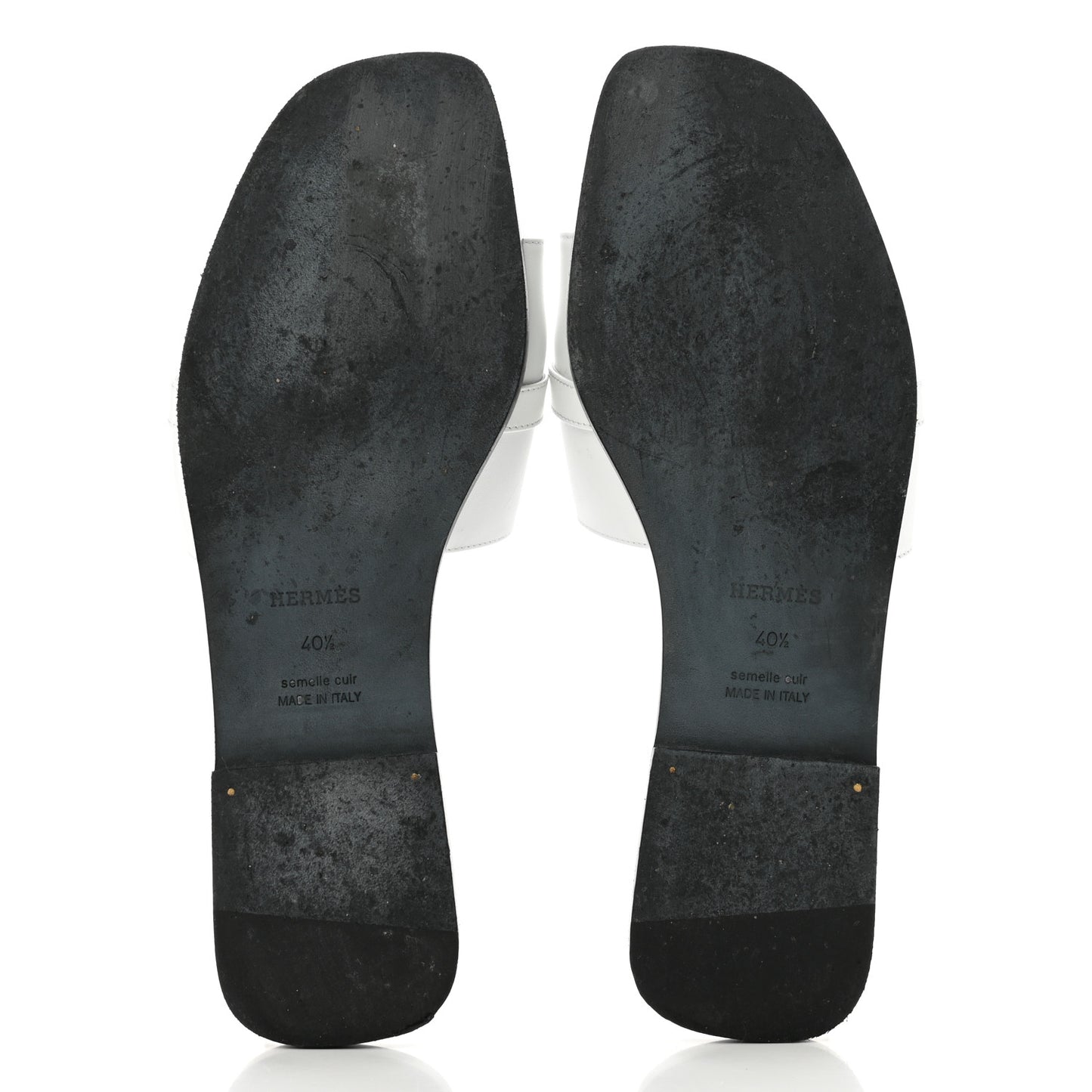Calfskin Giulia Sandals 40.5 White