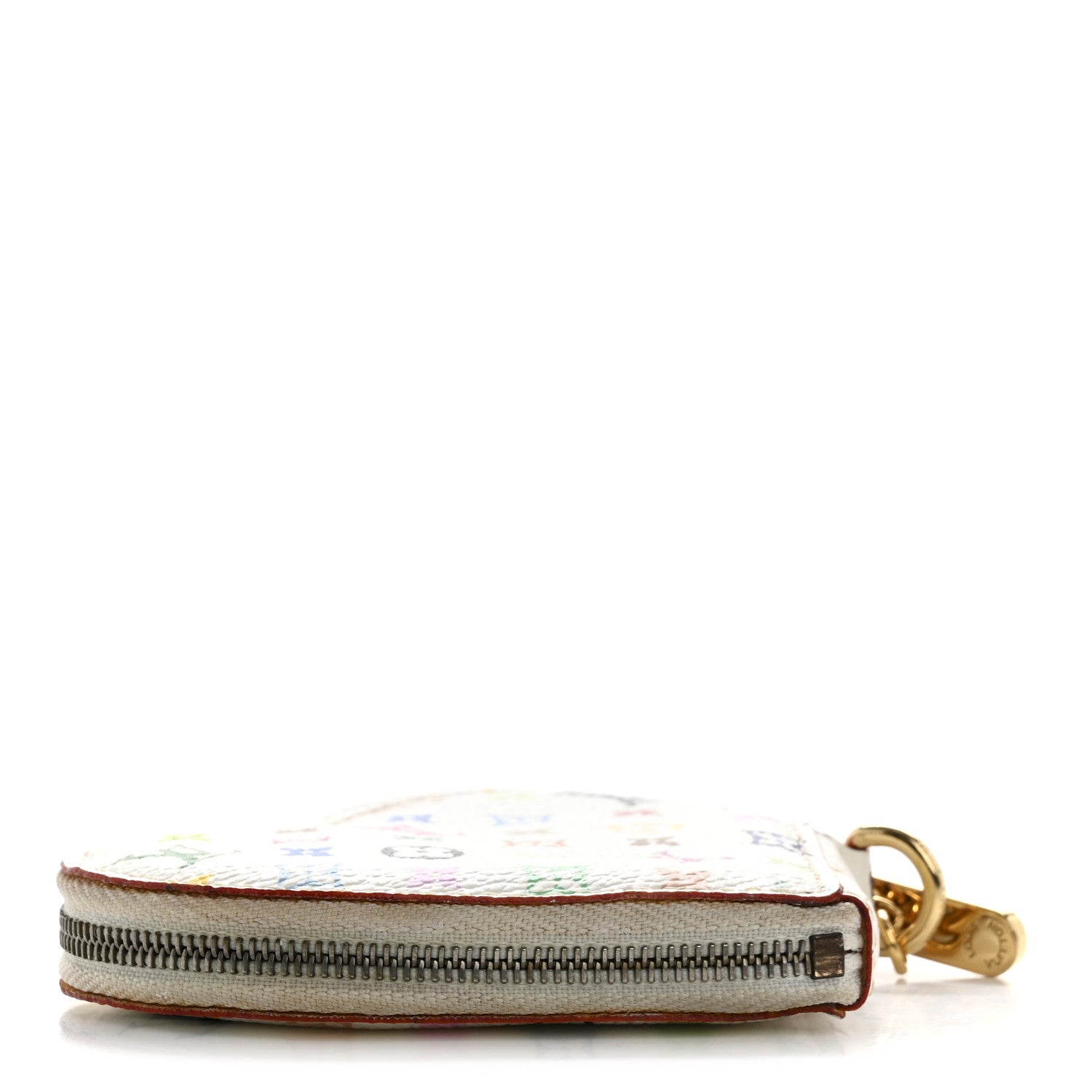 Louis Vuitton Monogram Multicolor Coeur Heart Coin Purse White 4 of 11
