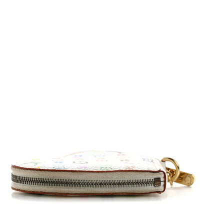 Louis Vuitton Monogram Multicolor Coeur Heart Coin Purse White 4 of 11