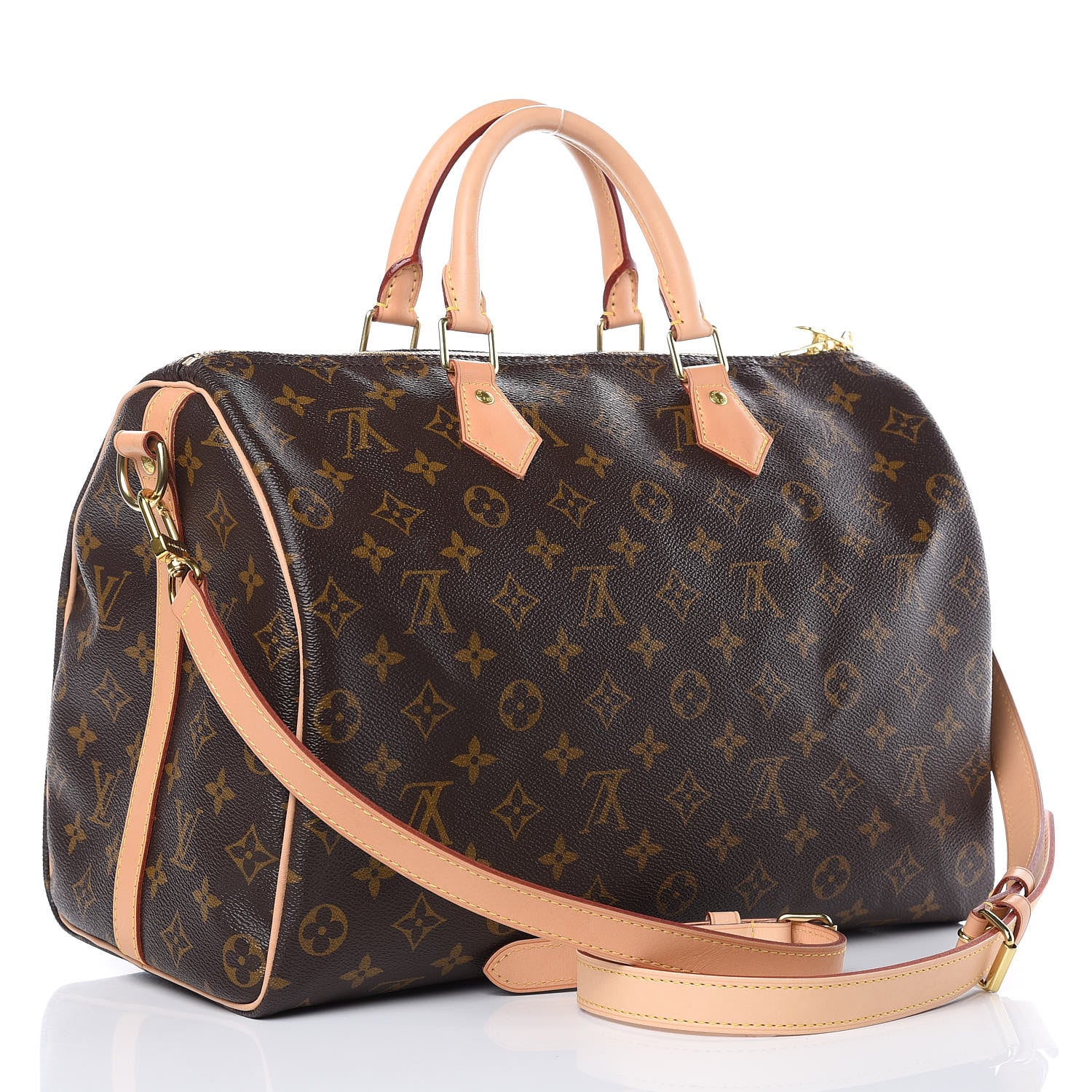 Louis Vuitton Monogram Speedy Bandouliere 35 3 of 12