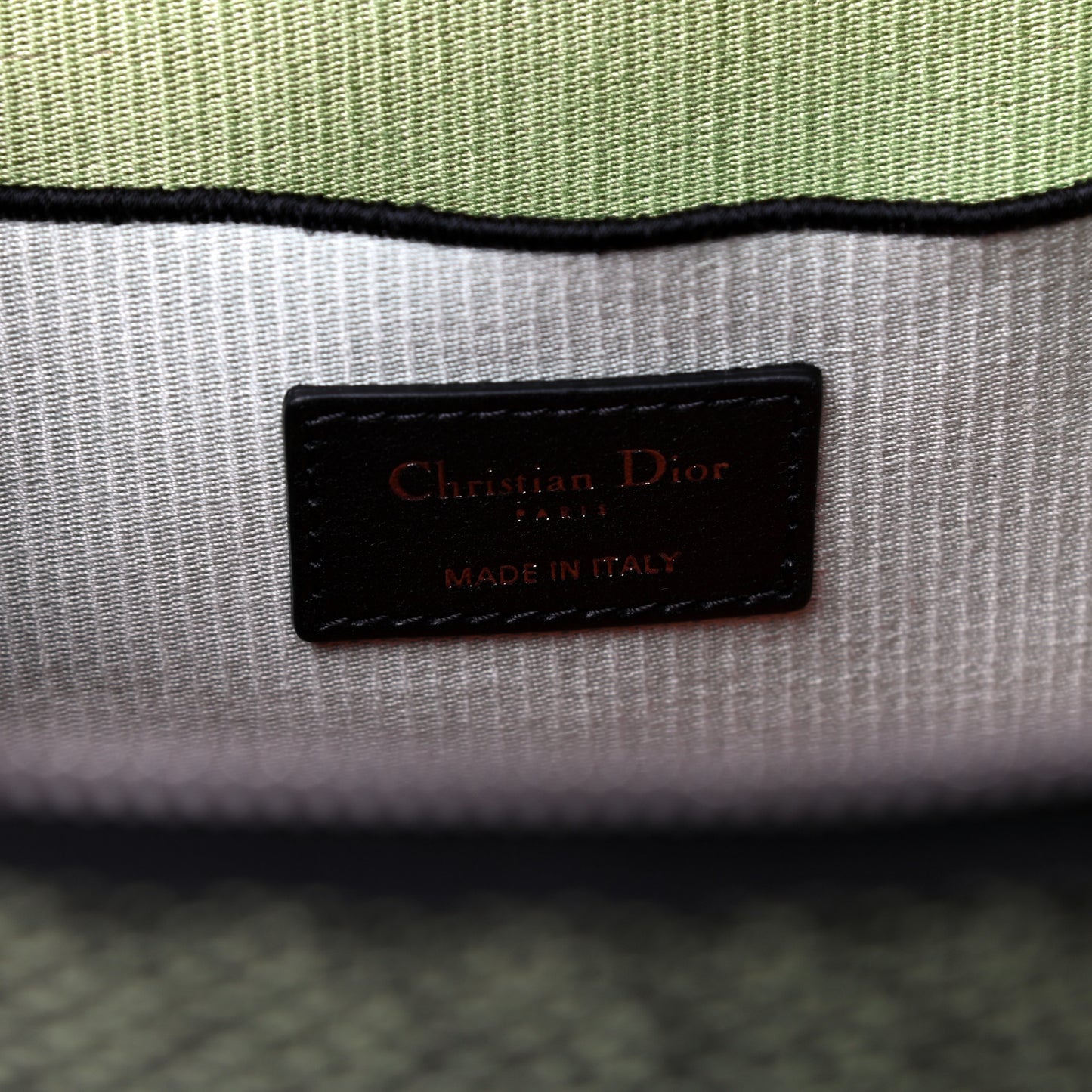 Canvas Embroidered Dior In Lights Diortravel Vanity Case Multicolor