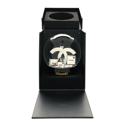 Chanel Glass CC Shopping Bag Snow Globe 8 of 8