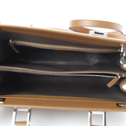 Gucci Smooth Calfskin Medium Zumi Top Handle Bag Friky Taupe 5 of 11
