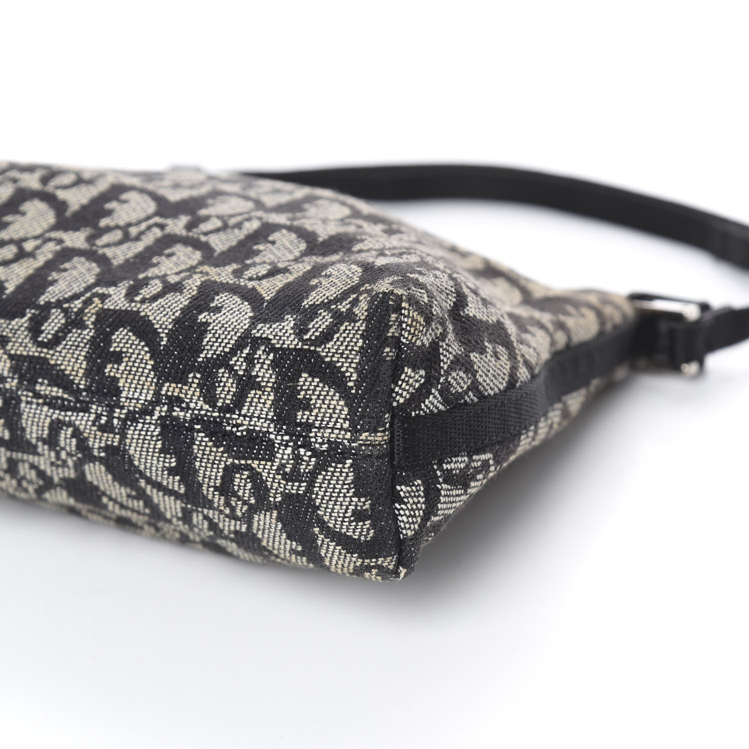 Christian Dior Monogram Shoulder Bag Pochette Black 18 of 18