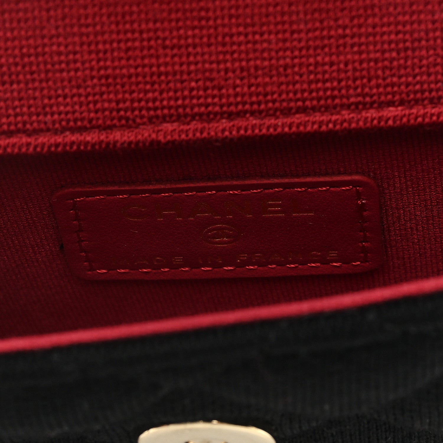 Chanel Jersey Quilted Micro Mini Flap Black 6 of 10