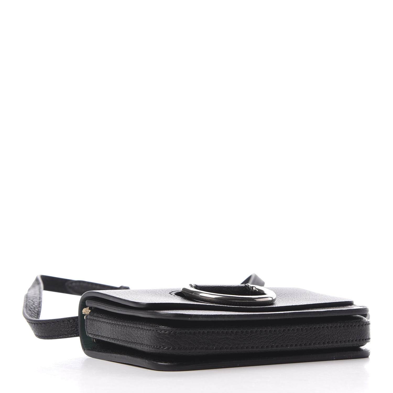 Burberry Goatskin Mini D-Ring Bag Black 4 of 9