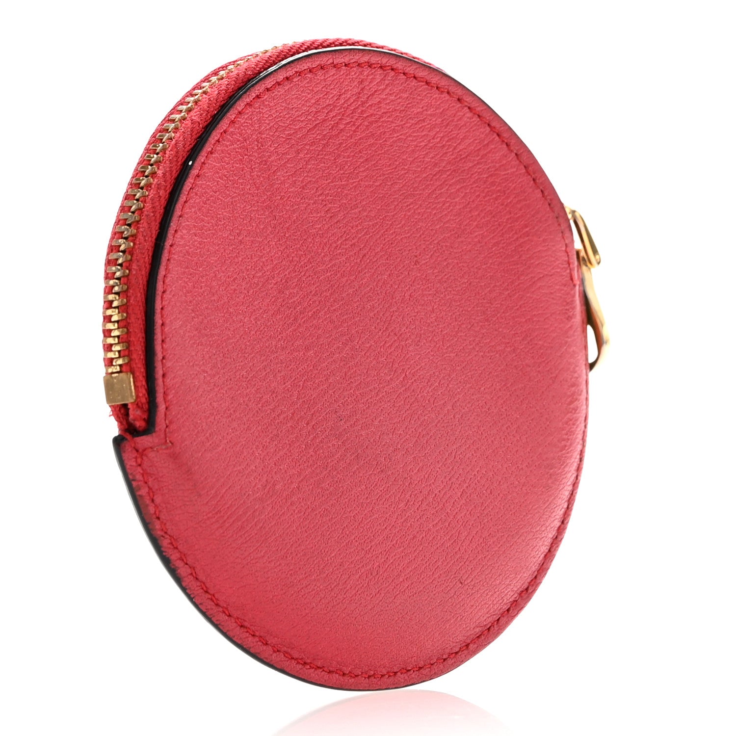 Loewe Calfskin Zip Coin Purse Red 3 of 9