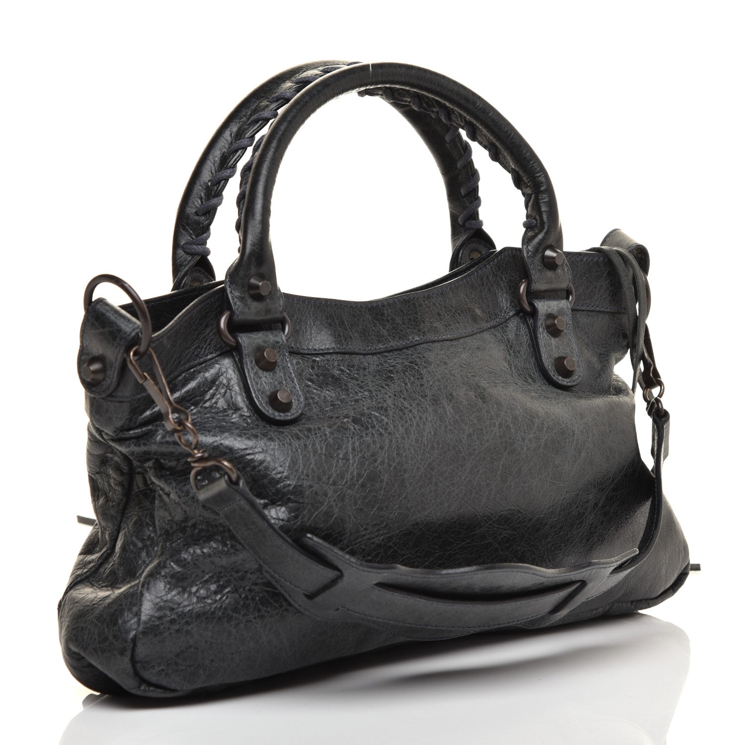 Balenciaga Agneau Classic Hardware First Anthracite 3 of 9