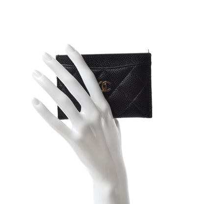 Chanel Caviar Quilted Card Holder Black 2 of 7