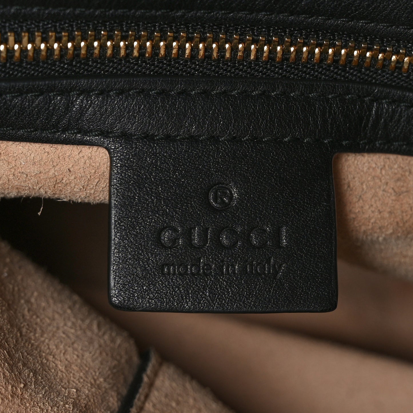 Guccissima Signature Large Linea A Hobo Black